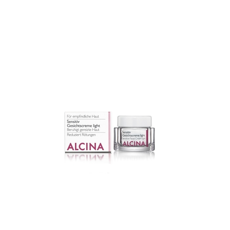 Alcina Sensitiv Gesichtscreme Light sejas krēms jūtīgai, iekaisušai ādai (50 ml)