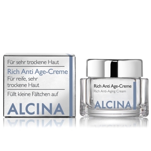 Alcina Rich Anti Age-Crème mitrinošs sejas krēms nobriedušai ādai (50 ml)