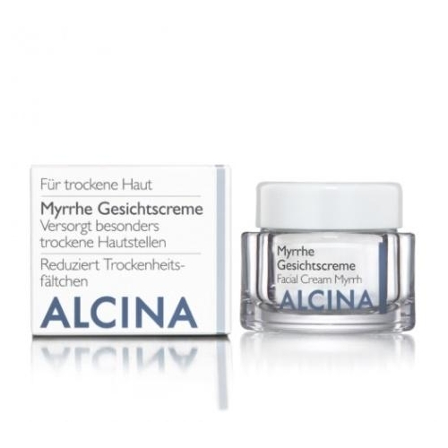 Alcina Myrrhe Gesichtscreme sejas krēms īpaši sausai ādai (50 ml)