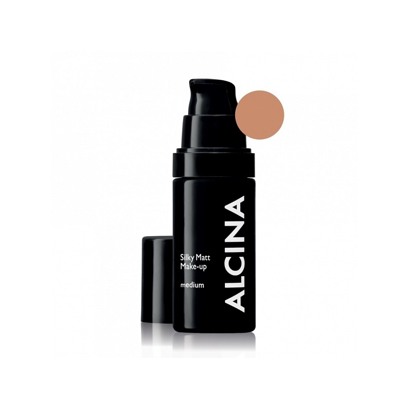 Alcina Silky Matt Make-Up Medium matinė kreminė pudra (30 ml)