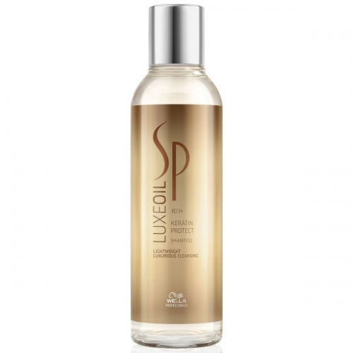 Wella SP Luxe Oil Keratin Protection keratīnu aizsargājošs  šampūns (200 ml)