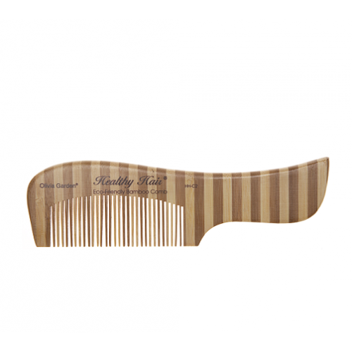 Olivia Garden Healthy Hair ekoloģiskā bambusa ķemme comb 2