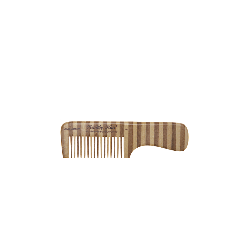 Olivia Garden Healthy Hair ekoloģiskā bambusa ķemme comb 3