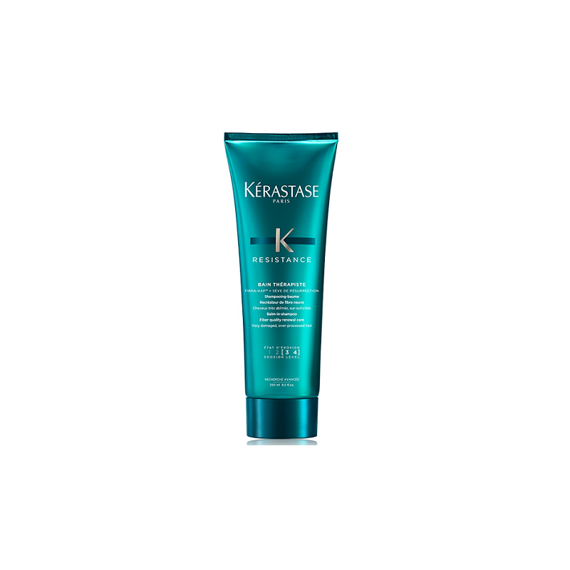 Kerastase Resistance Bain Therapiste atjaunojošs  šampūns- balzams īpaši  bojātiem matiem (250 ml)