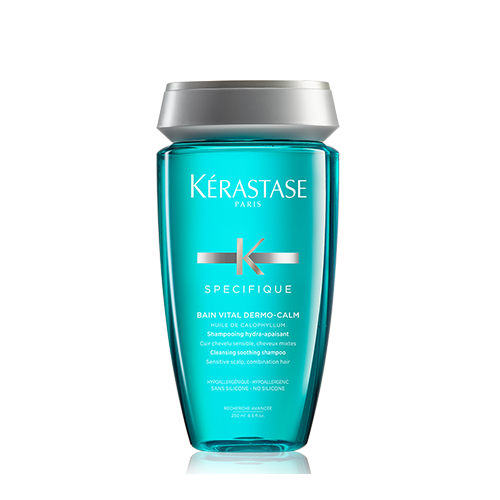 Kerastase Bain Vital Dermo-Calm nomierinošs šampūns jutīgai galvas ādai un normāliem - jaukta tipa matiem (250 ml)