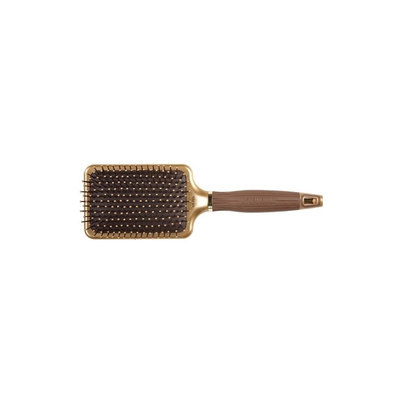 Olivia Garden NANO THERMIC Paddle Brush pilnas pamatnes matu suka