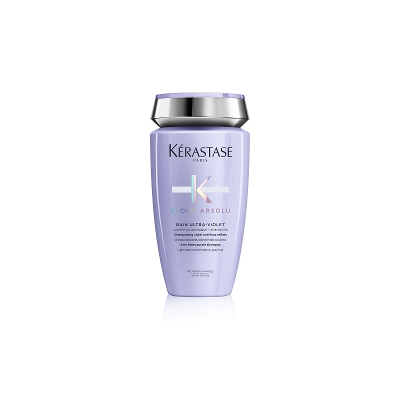 Kerastase Blond Absolu Bain Ultra-Violet dzeltenīgos toņus neitralizējošs šampūns (250 ml)