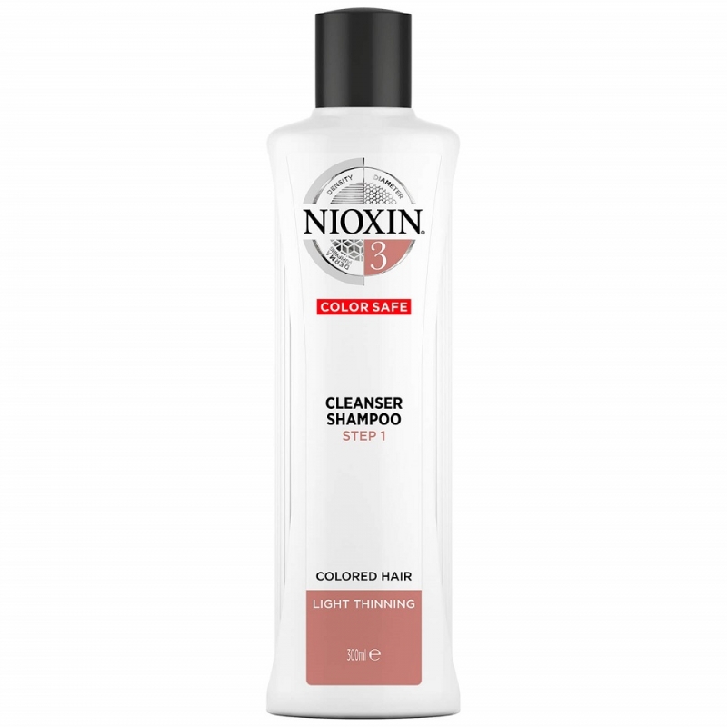 Nioxin System 3 Cleanser šampūns matu un galvas ādas kopšanai (300 ml)