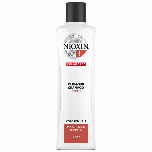 Nioxin System 4 Cleanser šampūns matu un galvas ādas kopšanai (300 ml)