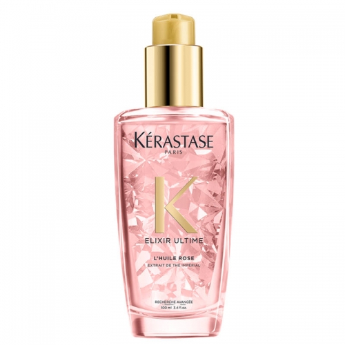 Kerastase Elixir Ultime L'huile Rose eļļa krāsotiem matiem (100 ml)