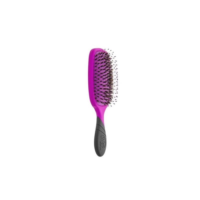 The Wet Brush Pro Shine Enhancer matu suka ar dabīgiem sariem (krāsa - purpurs)