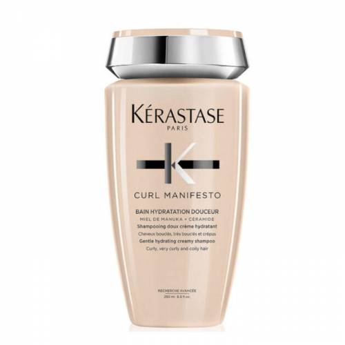 Kerastase Curl Manifesto Bain Hydratation Douceur drėkinantis kreminės tekstūros šampūnas (250 ml)