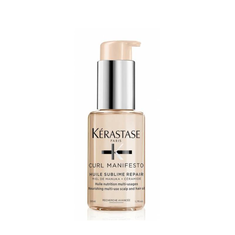 Kerastase Curl Manifesto Huile Sublime Repair maitinamasis garbanotų plaukų aliejus (50 ml)