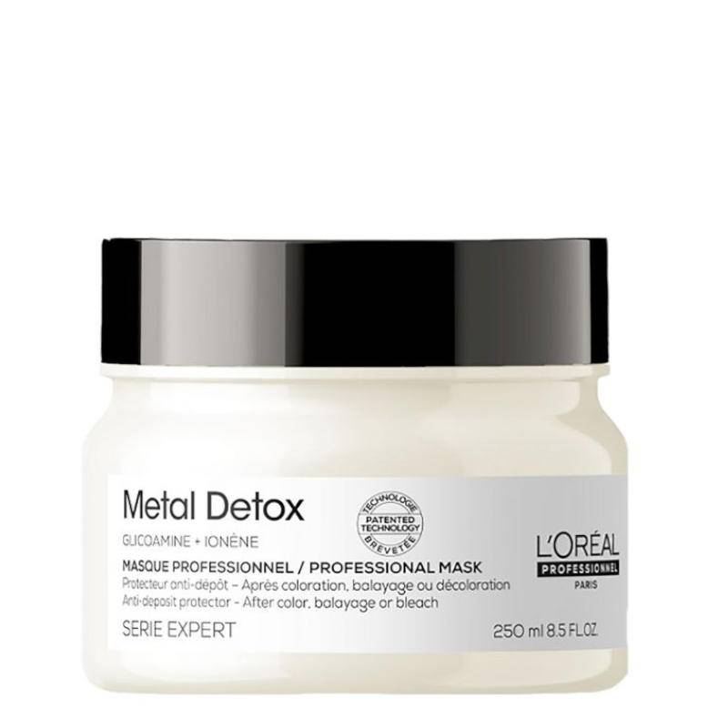 L'Oreal Professionnel Metal Detox aizsargājoša matu maska (250 ml)