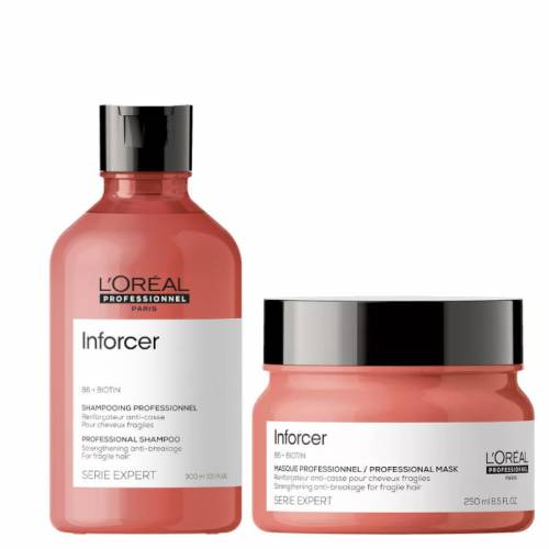 L'Oreal Professionnel Inforcer komplekts pret matu šķelšanos (300 + 250 ml)