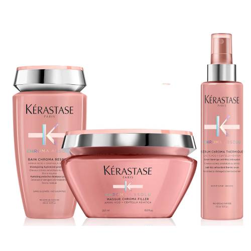 Kerastase Chroma Absolu komplekts krāsotu matu kopšanai un aizsardzībai 2 (250 + 200 + 150 ml)