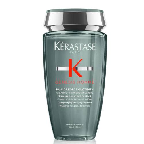 Kerastase Genesis Homme Bain De Force Quotiden stiprinošs šampūns lietošanai ikdienā novājinātiem matiem (250 ml)