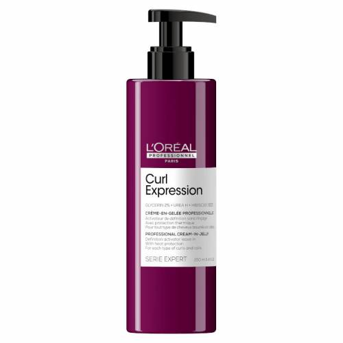 L'Oréal Professionnel Curl Expression krēmveida želeja visu veidu lokainiem un viļņainiem matiem (250 ml)