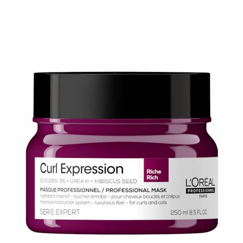 L'Oréal Professionnel Curl Expression Rich intensīvi mitrinoša maska (200 ml)