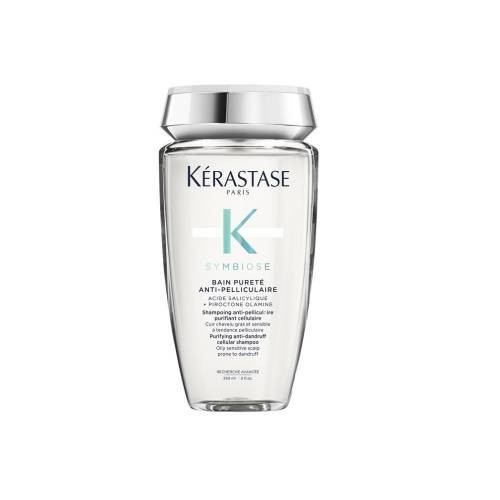 Kérastase Symbiose Bain Pureté Anti-Pelliculaire pretblaugznu attīrošs šampūns taukainai, jutīgai galvas ādai (250 ml)