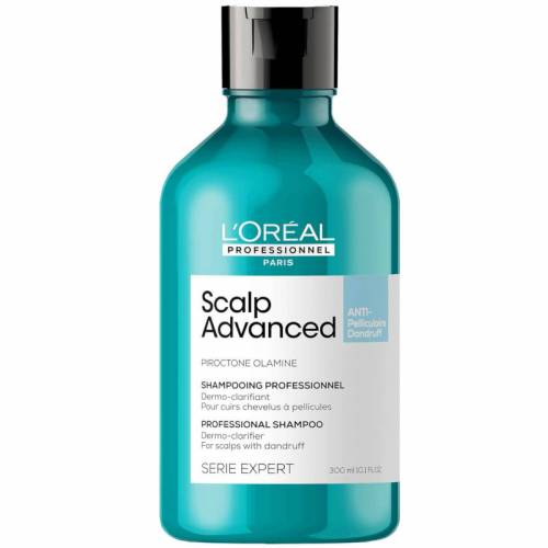 L'Oreal Professionnel Scalp Advanced Anti - dandruff attrošs pretblaugznu šampūns (300 ml)