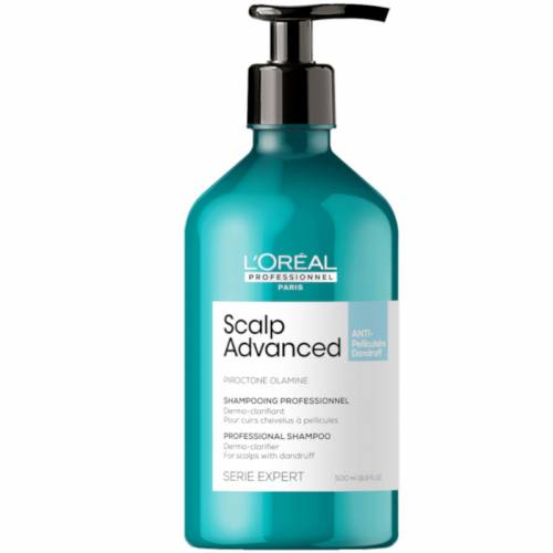 L'Oreal Professionnel Scalp Advanced Anti - dandruff attrošs pretblaugznu šampūns (500 ml)