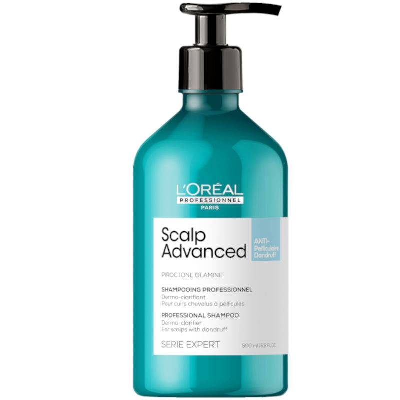 L'Oreal Professionnel Scalp Advanced Anti - dandruff attrošs pretblaugznu šampūns (500 ml)