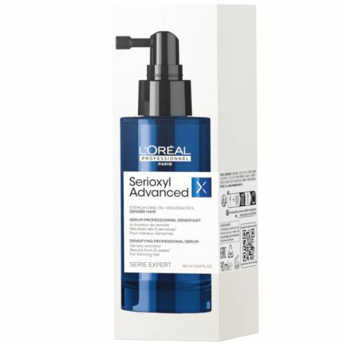 L'Oreal Professionnel Serioxyl Denser Hair Matu biezumu palielinošs serums (90 ml)