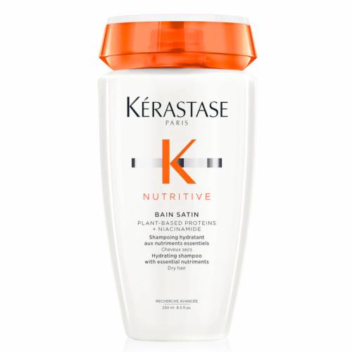 Kérastase Nutritive Bain Satin ar barības vielām bagātināts mitrinošs šampūns sausiem matiem (250 ml)