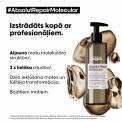 L'Oréal Professionnel Absolut Repair Molecular skalojamais serums, kas atjauno bojātus matus dziļi molekulārā līmenī (250ml)