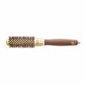 Olivia Garden Expert Blowout Shine Wavy Bristles Gold&Brown 25mm. lieluma suka matu veidošanai