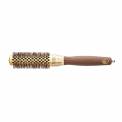 Olivia Garden Expert Blowout Shine Wavy Bristles Gold&Brown 25mm. lieluma suka matu veidošanai