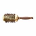 Olivia Garden Expert Blowout Shine Wavy Bristles Gold&Brown 55mm. lieluma suka matu veidošanai