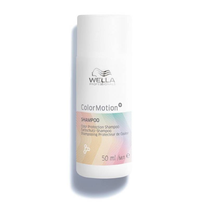 Wella Professionals Color Motion+ šampūns palīdz nofiksēt krāsu (50 ml)