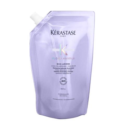 Kerastase Blond Absolu Bain Lumiere mitrinošs, balinošs šampūns - REFILL (500 ml)