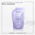 Kerastase Blond Absolu Bain Lumiere mitrinošs, balinošs šampūns - REFILL (500 ml)