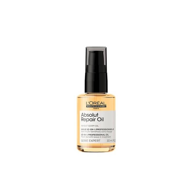 L'oreal Professionnel Absolut Repair 10 in 1 mīkstinošs, atjaunojošs  eļļa stipri bojātiem matiem (30 ml)